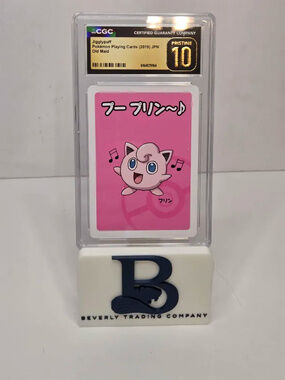 Jigglypuff Old Maid 2019 – CGC Pristine 10 – Japanese Pokémon Playing Card